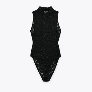 ZARA LACE BODYSUIT - S - NWT